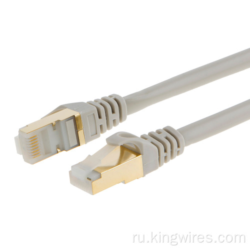 Кабель Ethernet Cat7, 100 футов, серый цвет